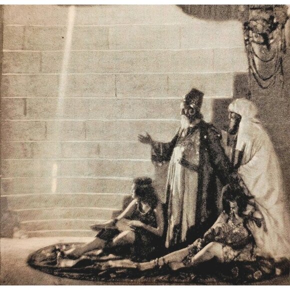 1919 First Sun Dial Of Ahaz Photogravure Time Telling Through Ages Print DWSS24 - Picture 1 of 3